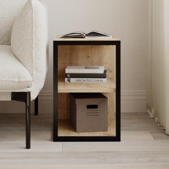 Τραπεζάκι βοηθητικό - Κομοδίνο Echo χρώμα sapphire oak 30x42x45εκ. Τραπεζάκι βοηθητικό - Κομοδίνο Echo χρώμα sapphire oak 30x42x45εκ.