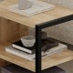 Τραπεζάκι βοηθητικό - Κομοδίνο Echo χρώμα sapphire oak 30x42x45εκ. Τραπεζάκι βοηθητικό - Κομοδίνο Echo χρώμα sapphire oak 30x42x45εκ.