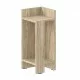 Κομοδίνο Elos  δεξί χρώμα travertine 25x27x60εκ.