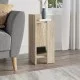 Κομοδίνο Elos  αριστερό χρώμα travertine 25x27x60εκ.