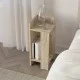 Κομοδίνο Elos  αριστερό χρώμα travertine 25x27x60εκ.