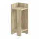 Κομοδίνο Elos  αριστερό χρώμα travertine 25x27x60εκ.