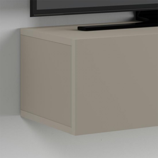Έπιπλο τηλεόρασης επιτοίχιο Francy χρώμα sandstone 135x31,7x25εκ. Έπιπλο τηλεόρασης επιτοίχιο Francy χρώμα sandstone 135x31,7x25εκ.