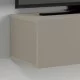 Έπιπλο τηλεόρασης επιτοίχιο Francy  χρώμα sandstone 135x31,7x25εκ.
