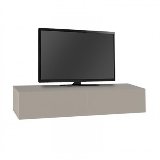 Έπιπλο τηλεόρασης επιτοίχιο Francy χρώμα sandstone 135x31,7x25εκ. Έπιπλο τηλεόρασης επιτοίχιο Francy χρώμα sandstone 135x31,7x25εκ.