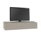 Έπιπλο τηλεόρασης επιτοίχιο Francy  χρώμα sandstone 135x31,7x25εκ.