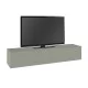 Έπιπλο τηλεόρασης επιτοίχιο Francy  χρώμα ash green 135x31,7x25εκ.