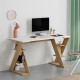 Γραφείο εργασίας Papillon χρώμα sapphire oak - λευκό 137x60x75εκ Γραφείο εργασίας Papillon χρώμα sapphire oak - λευκό 137x60x75εκ
