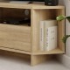 Έπιπλο τηλεόρασης γωνιακό Viva χρώμα sapphire oak 95,7x35,4x45εκ. Έπιπλο τηλεόρασης γωνιακό Viva χρώμα sapphire oak 95,7x35,4x45εκ.