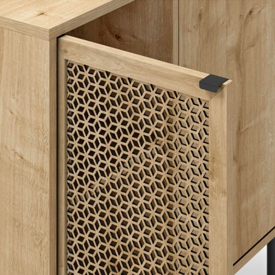 Μπουφές Naive  χρώμα sapphire oak 80x40x80εκ.