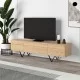 Έπιπλο τηλεόρασης Jacomen  χρώμα sapphire oak 160x35x43εκ.