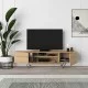 Έπιπλο τηλεόρασης Jacomen  χρώμα sapphire oak 160x35x43εκ.