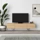 Έπιπλο τηλεόρασης Jacomen  χρώμα sapphire oak 160x35x43εκ.