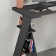 Γραφείο εργασίας Papillon  χρώμα ανθρακί 106x50x75εκ