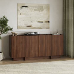Μπουφές Dorma  χρώμα καρυδί milano 180x45x80,2εκ.