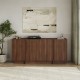 Μπουφές Dorma  χρώμα καρυδί milano 180x45x80,2εκ.