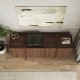 Μπουφές Dorma  χρώμα καρυδί milano 180x45x80,2εκ.