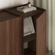 Μπουφές Dorma  χρώμα καρυδί milano 180x45x80,2εκ.