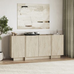 Μπουφές Dorma  χρώμα travertine 180x45x80,2εκ.