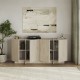 Μπουφές Dorma  χρώμα travertine 180x45x80,2εκ.
