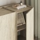 Μπουφές Dorma  χρώμα travertine 180x45x80,2εκ.