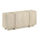 Μπουφές Dorma  χρώμα travertine 180x45x80,2εκ.