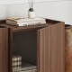 Έπιπλο τηλεόρασης Lowen  χρώμα καρυδί milano 180x35x46,2εκ.