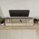 Έπιπλο τηλεόρασης Lowen  χρώμα travertine 180x35x46,2εκ.