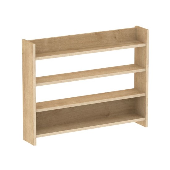 Ραφιέρα τοίχου Lane  χρώμα sapphire oak 85x15x66εκ.