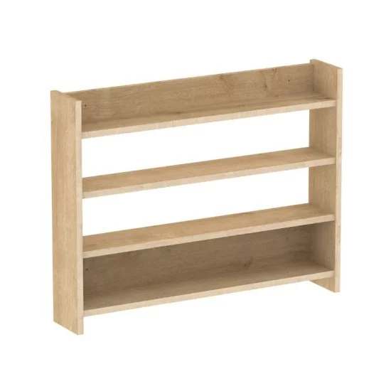 Ραφιέρα τοίχου Lane  χρώμα sapphire oak 85x15x66εκ.