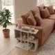 Τραπεζάκι βοηθητικό Homia  χρώμα sandstone 56x25x56,5εκ.