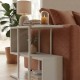 Τραπεζάκι βοηθητικό Homia  χρώμα sandstone 56x25x56,5εκ.