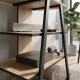 Έπιπλο τηλεόρασης Lyno  χρώμα sapphire oak 70,4x54x80εκ.