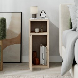 Κομοδίνο Inca  χρώμα light oak 25,2x32x60εκ.