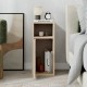 Κομοδίνο Inca  χρώμα light oak 25,2x32x60εκ.