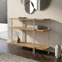 Κονσόλα Notus  χρώμα sapphire oak 92x34,5x75εκ.