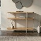 Κονσόλα Notus  χρώμα sapphire oak 92x34,5x75εκ.