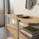 Κονσόλα Notus  χρώμα sapphire oak 92x34,5x75εκ.