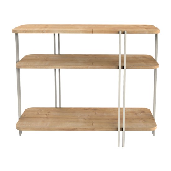 Κονσόλα Notus  χρώμα sapphire oak 92x34,5x75εκ.