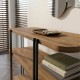 Κονσόλα Notus  χρώμα καρυδί Ud 92x34,5x75εκ.