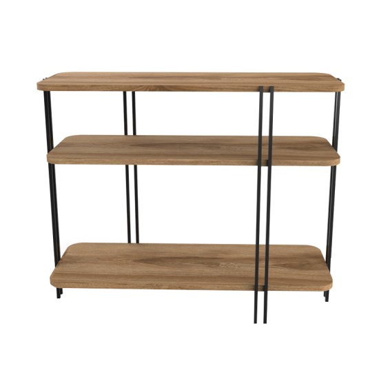 Κονσόλα Notus  χρώμα καρυδί Ud 92x34,5x75εκ.