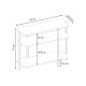 Κονσόλα Notus  χρώμα καρυδί Ud 92x34,5x75εκ.