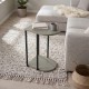 Τραπεζάκι βοηθητικό Roya  χρώμα ash green 41,5x32x56εκ.