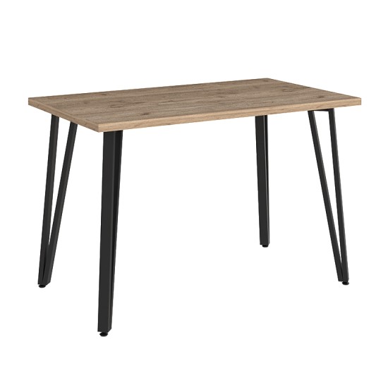 Τραπέζι Xana  χρώμα sepet oak 120x70x77,5εκ.