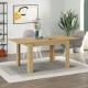 Τραπέζι Tolmen  επεκτεινόμενο χρώμα sapphire oak 120/170x80x75εκ.