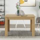 Τραπέζι Tolmen  επεκτεινόμενο χρώμα sapphire oak 120/170x80x75εκ.
