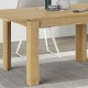 Τραπέζι Tolmen  επεκτεινόμενο χρώμα sapphire oak 120/170x80x75εκ.