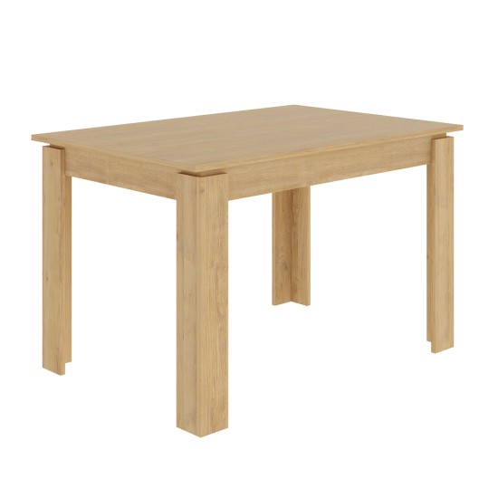 Τραπέζι Tolmen  επεκτεινόμενο χρώμα sapphire oak 120/170x80x75εκ.