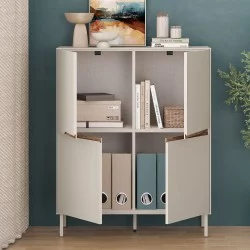 Μπουφές Arch  χρώμα sandstone 98x40x120,5εκ.