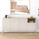 Μπουφές Cailin  χρώμα sandstone - sepet oak 180x41,8x80εκ.
